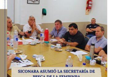 SICONARA asumió la Secretaría de Pesca de la FeMPINRA