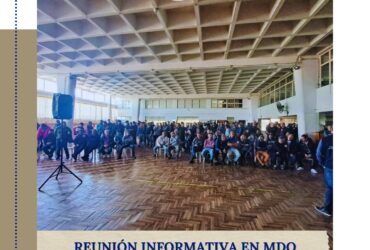 Reunión informativa en Mar del Plata