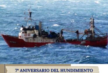 Aniversario del hundimiento del buque pesquero Repunte