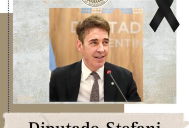 Q.E.P.D Diputado Stefani