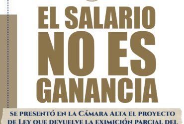 El Salario NO es ganancia