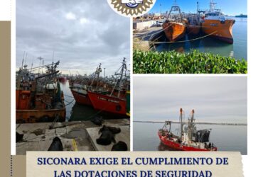 SICONARA EXIGE EL CUMPLIMIENTO DE LAS DOTACIONES DE SEGURIDAD