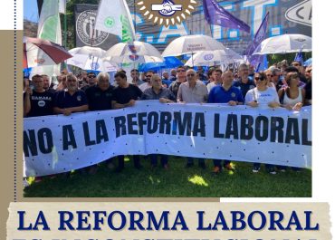 𝗘𝗡 𝗟𝗔 𝗖𝗔𝗟𝗟𝗘, 𝗘𝗡 𝗟𝗢𝗦 𝗧𝗥𝗜𝗕𝗨𝗡𝗔𝗟𝗘𝗦 𝗬 𝗘𝗡 𝗧𝗢𝗗𝗢𝗦 𝗟𝗢𝗦 𝗙𝗥𝗘𝗡𝗧𝗘𝗦, 𝗦𝗜𝗖𝗢𝗡𝗔𝗥𝗔 𝗦𝗘 𝗣𝗟𝗔𝗡𝗧𝗔 𝗖𝗢𝗡𝗧𝗥𝗔 𝗟𝗔 𝗥𝗘𝗙𝗢𝗥𝗠𝗔 𝗟𝗔𝗕𝗢𝗥𝗔𝗟