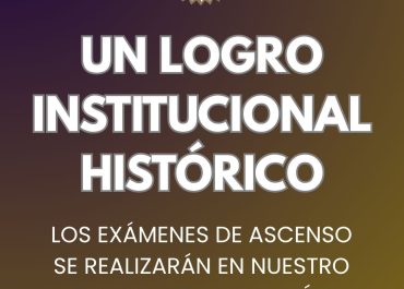 𝗨𝗻 𝗽𝗮𝘀𝗼 𝗵𝗶𝘀𝘁𝗼́𝗿𝗶𝗰𝗼 𝗽𝗮𝗿𝗮 𝗦𝗜𝗖𝗢𝗡𝗔𝗥𝗔: 𝗲𝘅𝗮́𝗺𝗲𝗻𝗲𝘀 𝗱𝗲 𝗮𝘀𝗰𝗲𝗻𝘀𝗼 𝗲𝗻 𝗻𝘂𝗲𝘀𝘁𝗿𝗼 𝗖𝗲𝗻𝘁𝗿𝗼 𝗱𝗲 𝗙𝗼𝗿𝗺𝗮𝗰𝗶𝗼́𝗻