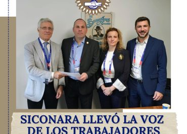 𝗦𝗜𝗖𝗢𝗡𝗔𝗥𝗔 𝗘𝗡 𝗟𝗔 𝗢𝗜𝗧 𝗗𝗘𝗙𝗘𝗡𝗗𝗜𝗘𝗡𝗗𝗢 𝗟𝗢𝗦 𝗗𝗘𝗥𝗘𝗖𝗛𝗢𝗦 𝗗𝗘 𝗟𝗢𝗦 𝗧𝗥𝗔𝗕𝗔𝗝𝗔𝗗𝗢𝗥𝗘𝗦 𝗠𝗔𝗥𝗜́𝗧𝗜𝗠𝗢𝗦