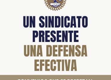 𝗨𝗡 𝗦𝗜𝗡𝗗𝗜𝗖𝗔𝗧𝗢 𝗣𝗥𝗘𝗦𝗘𝗡𝗧𝗘, 𝗨𝗡𝗔 𝗗𝗘𝗙𝗘𝗡𝗦𝗔 𝗘𝗙𝗘𝗖𝗧𝗜𝗩𝗔