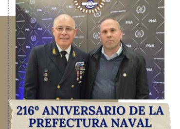 𝗦𝗜𝗖𝗢𝗡𝗔𝗥𝗔 𝗽𝗮𝗿𝘁𝗶𝗰𝗶𝗽𝗼́ 𝗱𝗲𝗹 𝗮𝗰𝘁𝗼 𝗼𝗳𝗶𝗰𝗶𝗮𝗹 𝗽𝗼𝗿 𝗲𝗹 𝟮𝟭𝟲° 𝗮𝗻𝗶𝘃𝗲𝗿𝘀𝗮𝗿𝗶𝗼 𝗱𝗲 𝗹𝗮 𝗣𝗿𝗲𝗳𝗲𝗰𝘁𝘂𝗿𝗮 𝗡𝗮𝘃𝗮𝗹 𝗔𝗿𝗴𝗲𝗻𝘁𝗶𝗻𝗮